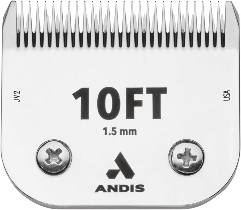 Andis CeramicEdge 10FT Blade 22T Upper  26T Lower Detachable Clipper Blade  Carbonized Steel Resists Heat  Rust with LongLasting Sharp Edges 560192 - Image 1