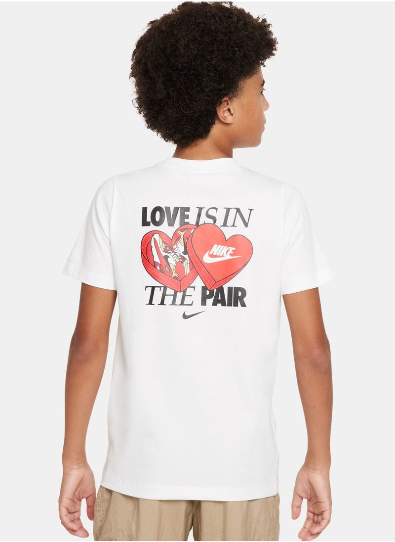 Nike - Youth Nsw Heart T-Shirt - Image 1