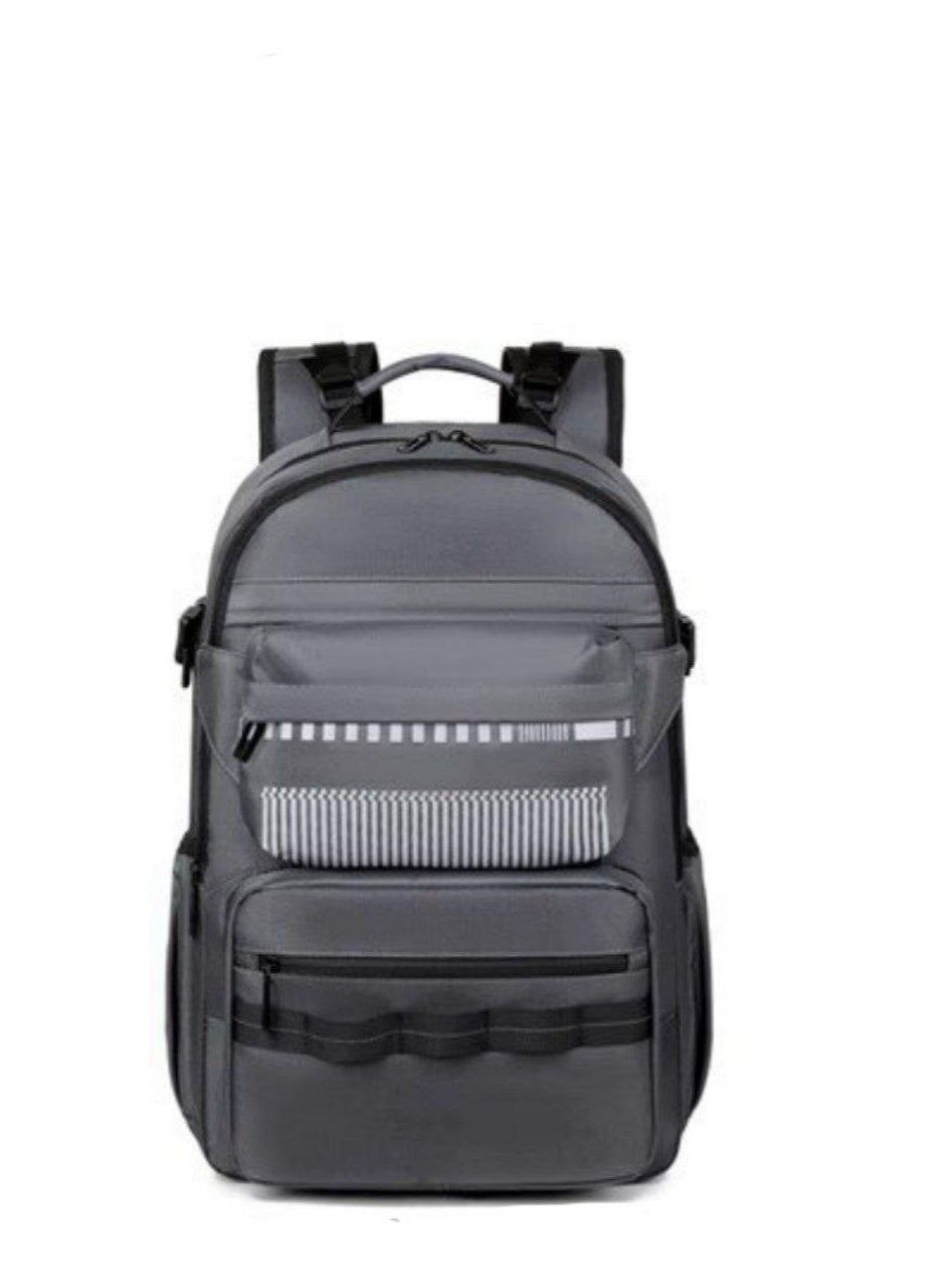 Laptop backpack and chest bag (2 in 1) with large storage capacity and multiple pockets, durable water-resistant travel backpack for men and women, for university, work or school