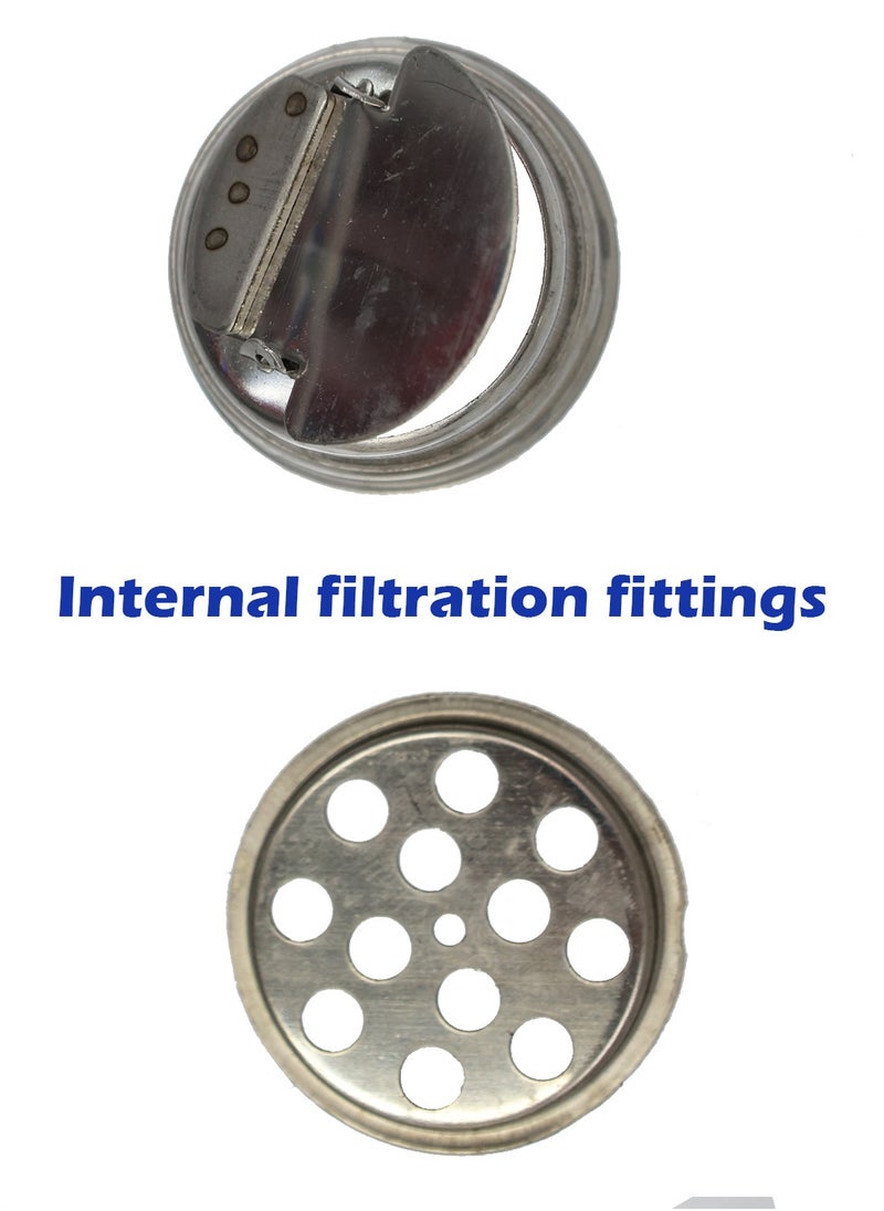 Generic - Rectangular shower floor drain, shower drain, 304 stainless steel linear drain with filter fitting - Image 1