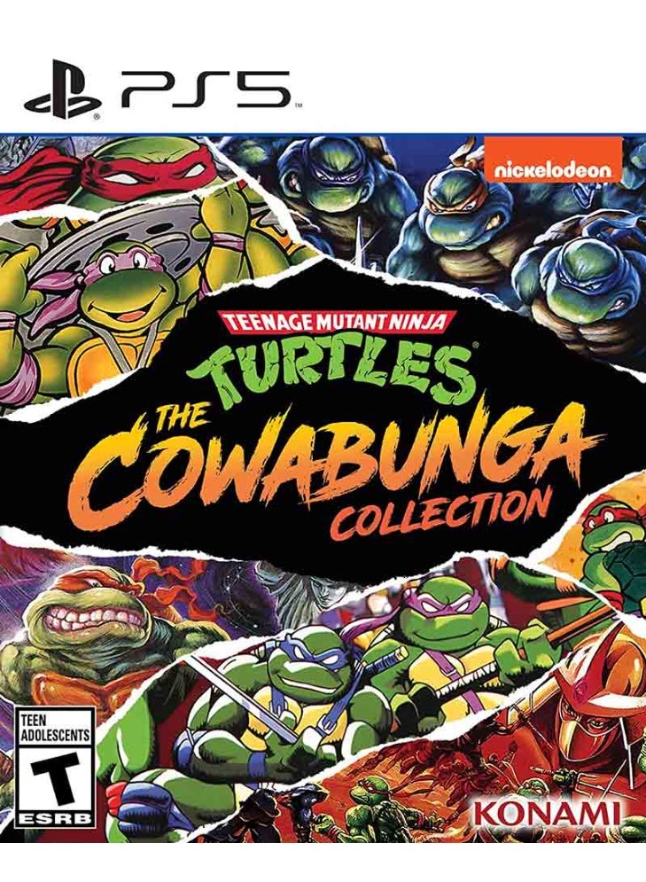PlayStation Teenage Mutant Ninja Turtles: The Cowabunga Collection – Classic TMNT Game Compilation – PS5 - Image 1