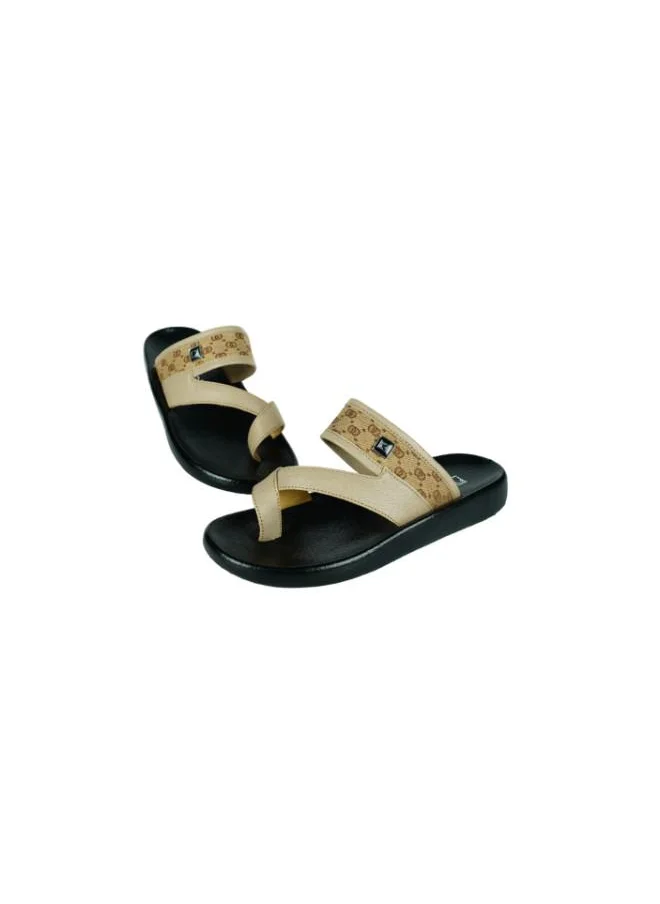 بارجيل أونو 008-3582 Barjeel Uno Boys Arabic Sandals B-63014 Beige