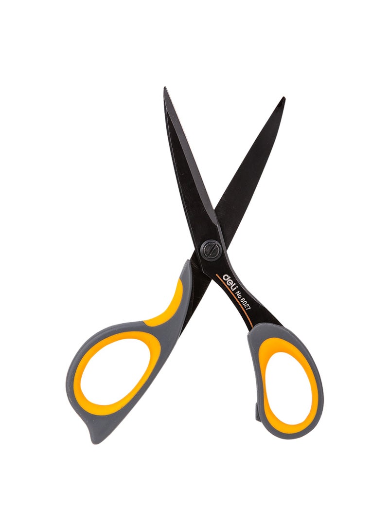 Deli E6027 Scissors (175mm) - Black - Image 2