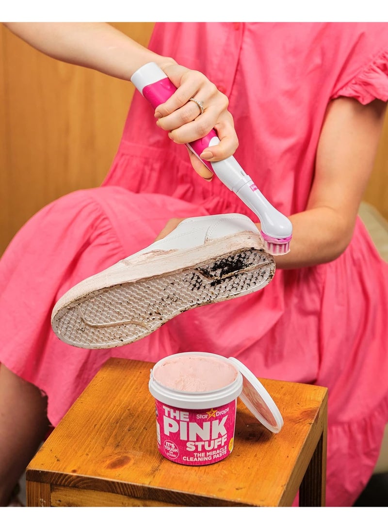 The Pink Stuff - Stardrops - The Miracle Scrubber Kit - 4 Cleaning Brush Heads - Image 2