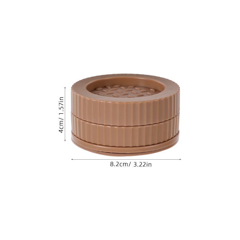 8 pcs Furniture Risers: Nonslip And Floor - Furniture Lift Add Height Round for Table Chair and Bed - Home and Office - Image 2