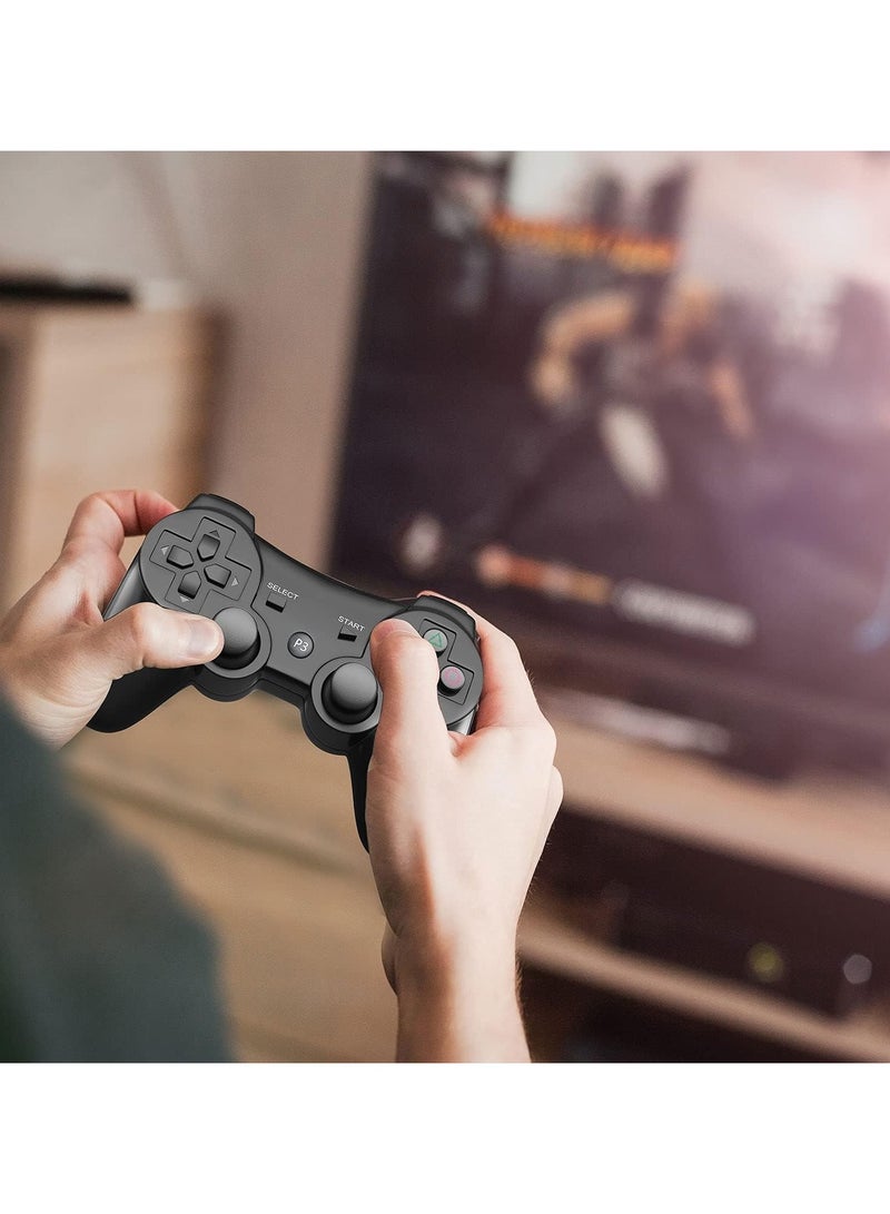 Wireless Controller Compatible with PS 3, Vibration Joystick Rechargeable Gamepad, for PS3 USB PC Controller  - Image 5