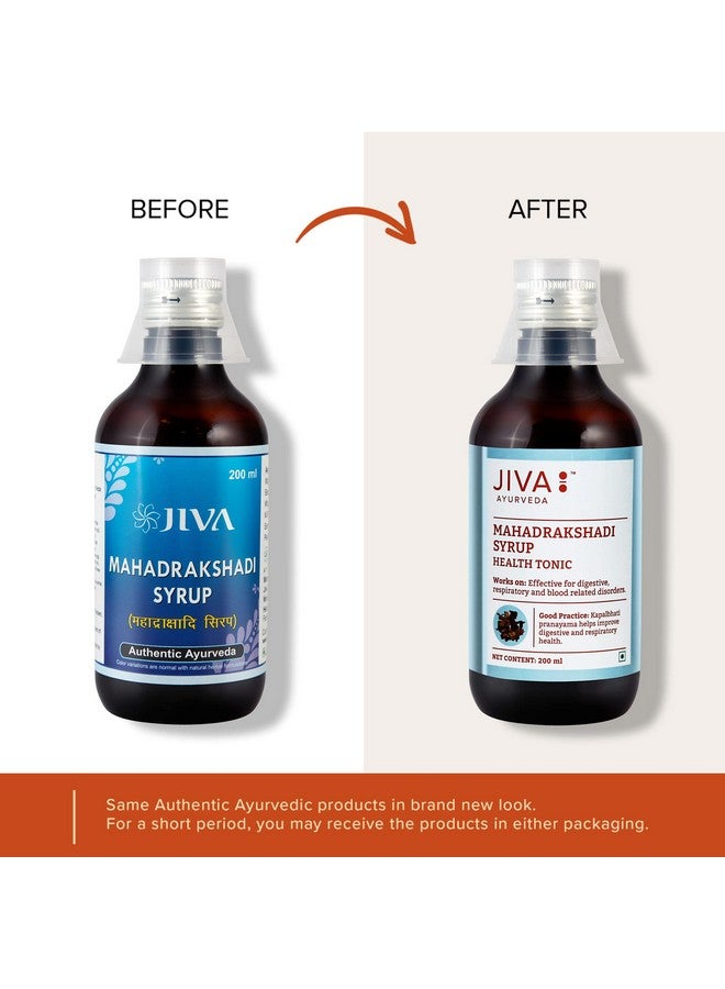 Jiva Ayurveda Mahadrakshadi Syrup - 200 ml (Pack of 2) - Image 4