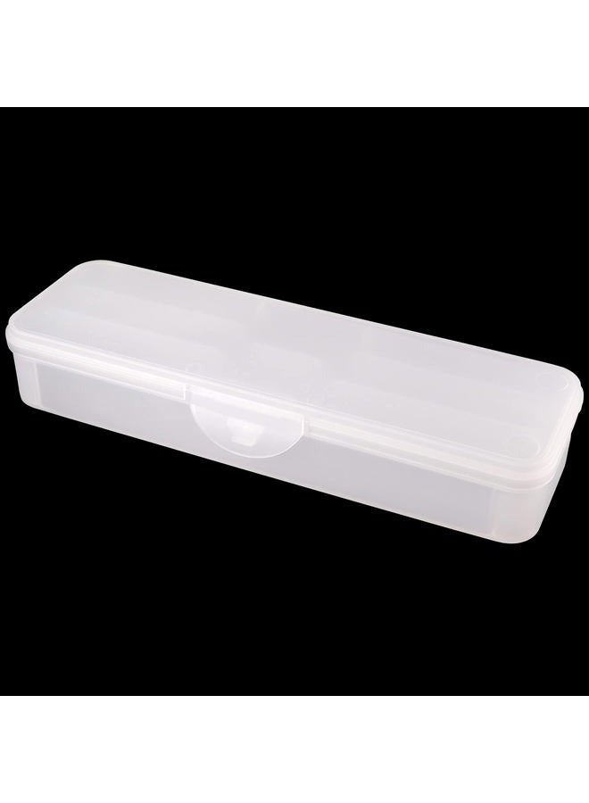 Beauticom Double-Layer Personal Storage Storage Case for Professional Nail Art Pens, Nail Brush, Tools (Frosted White) - Image 4