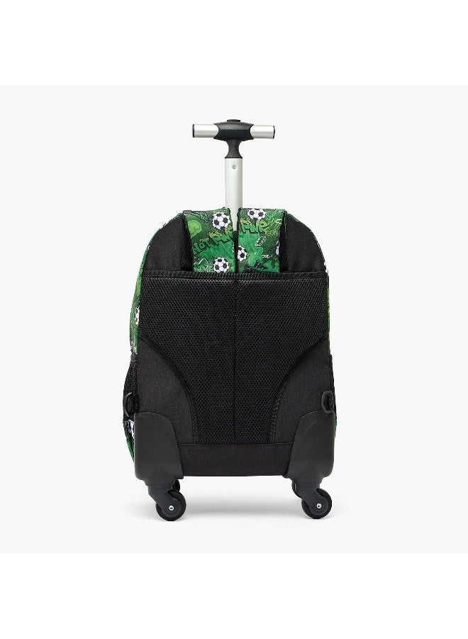 Must 17.3 Inch-Football-Trolley Bag-2 Cmprts- (Polyester) Multicolor \ 34?20?44 - Image 4