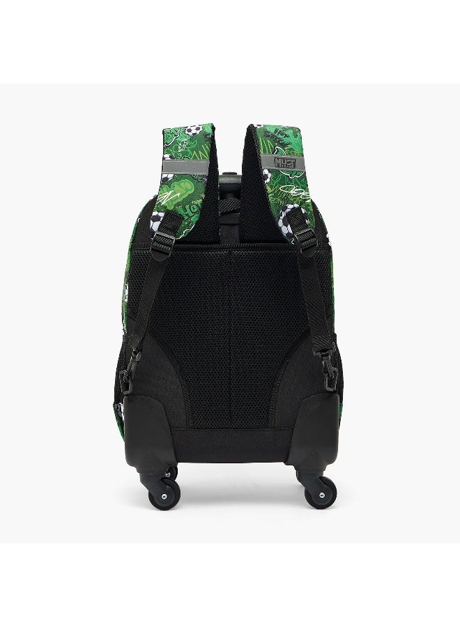 Must 17.3 Inch-Football-Trolley Bag-2 Cmprts- (Polyester) Multicolor \ 34?20?44 - Image 5