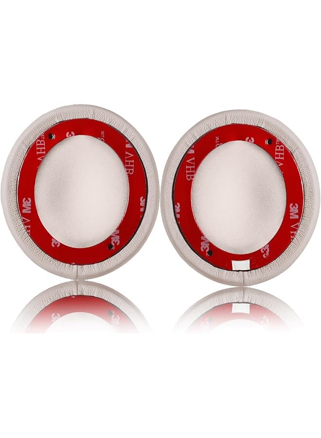 erorex Professional Ear Pads Cushions Replacement Pro M Earpads Compatible With Beats Solo2 & Solo3 Wireless On Ear Headphones With Soft Protein Leather Strong Adhesive Tape Satin Gold - Image 4