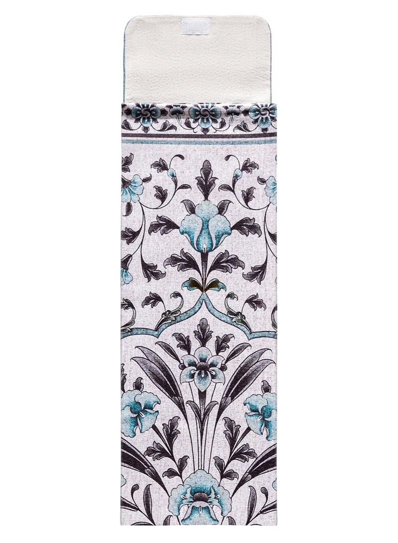اربن رجز Blue Blooming Damask Portable Sejadah - Image 2