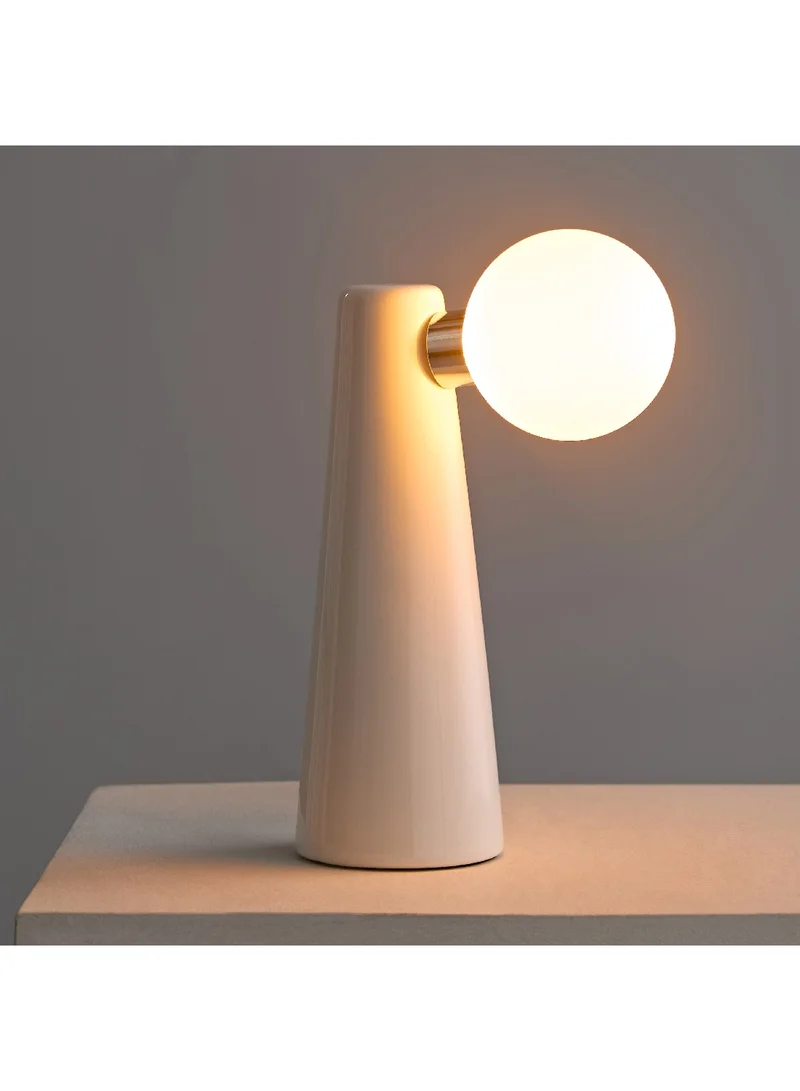 Home Box Sega Ceramic Table Lamp with USB Power Port 15 x 23 x 8 cm