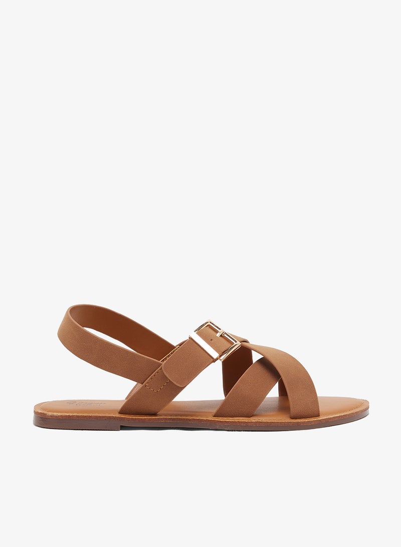 Ginger Sling-Back Flat Sandals - Image 1