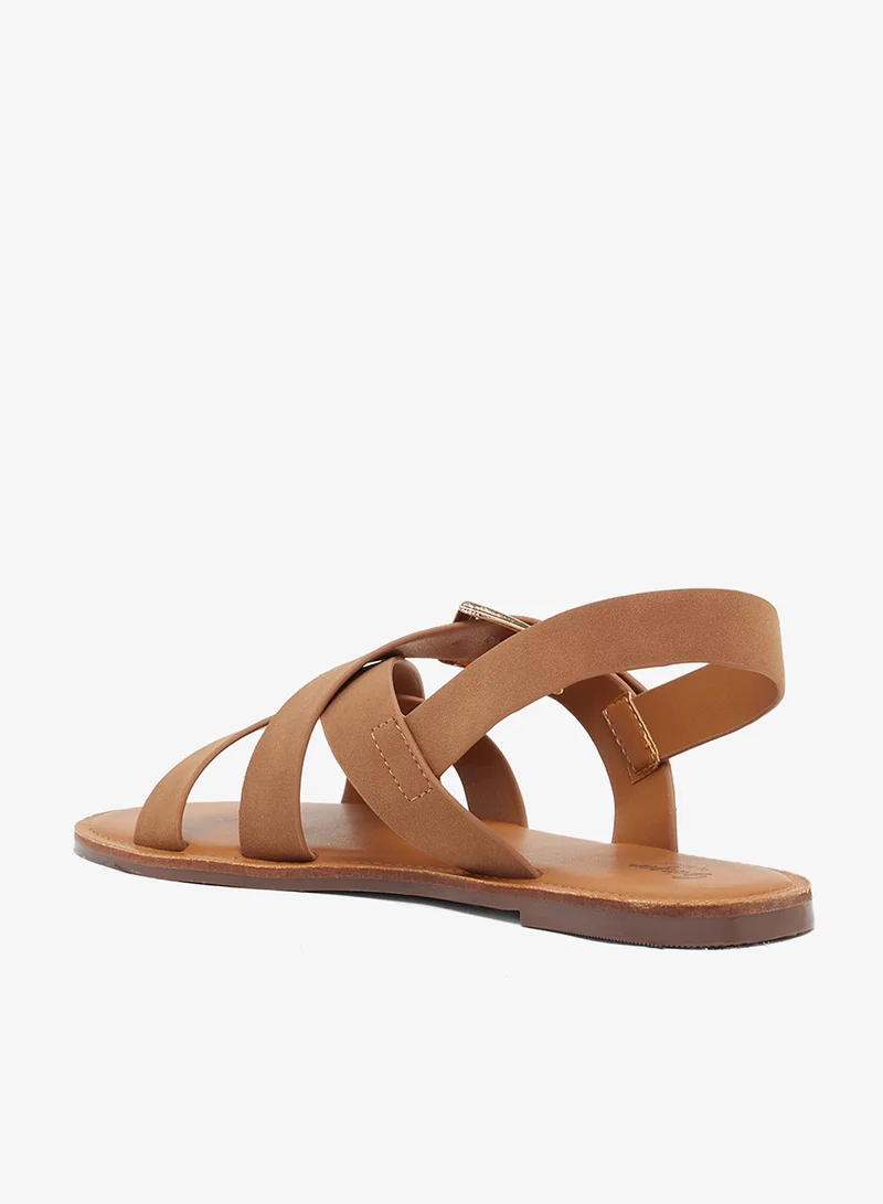Ginger Sling-Back Flat Sandals