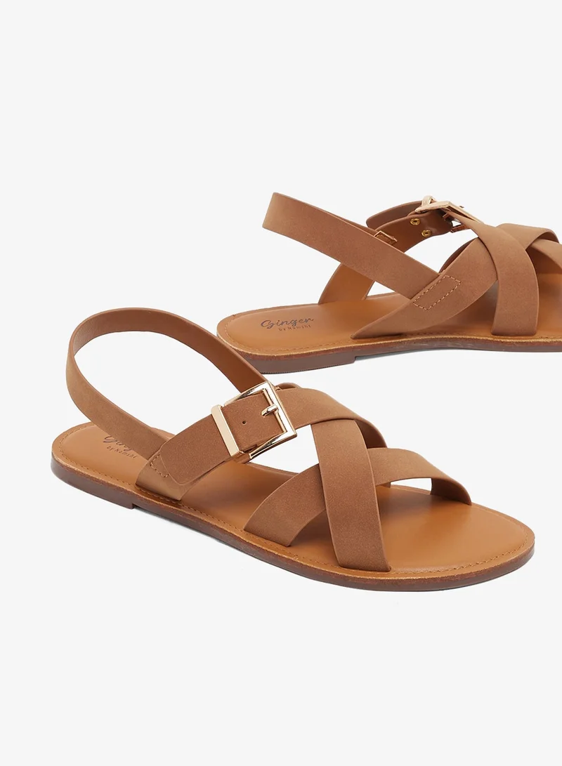 Ginger Strap Flat Sandals