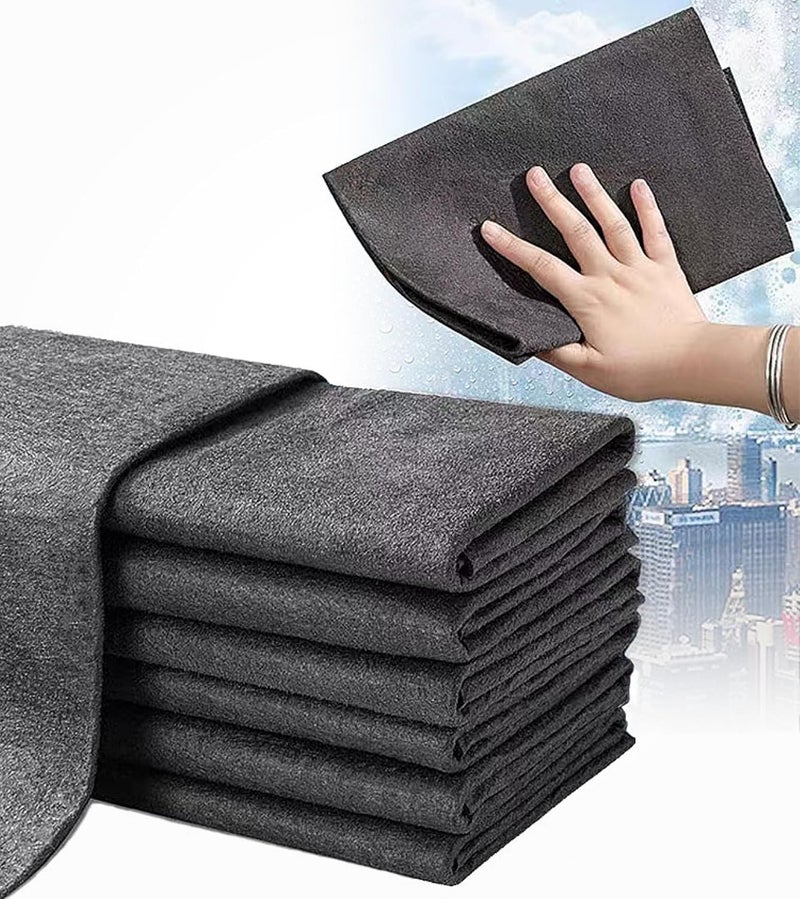 BELOXY 3 Pack Thickened Magic Cleaning Cloth, 2025 New Reusable Microfiber Glass Cleaning Cloths, 30X30 CM Lint-Free Cleaning Cloth Streak-Free Miracle Cloth for Tea Towels, Cars, Window (3) - Image 1