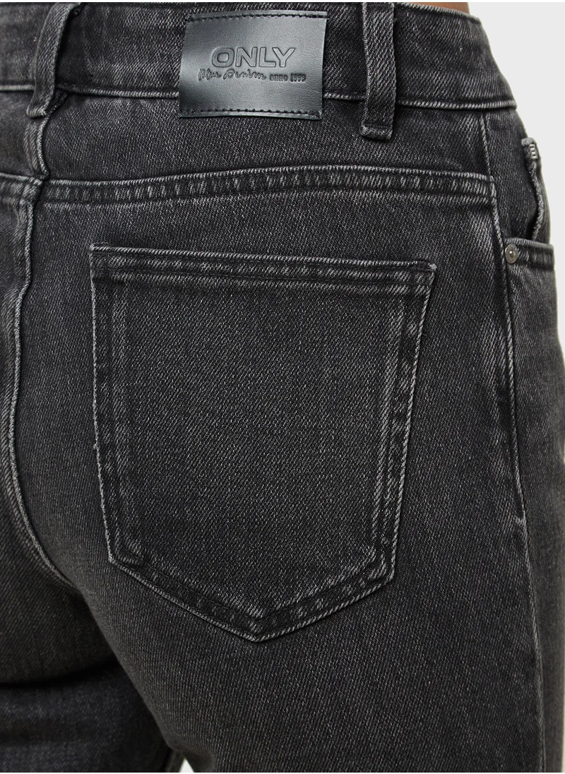 ONLY High Waisted Straigth Fit Jeans