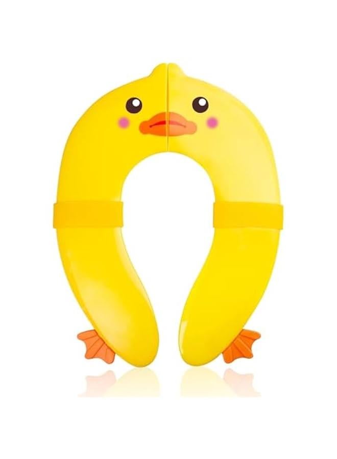 Toilet Seat Cover,Travel Potties,Foldable Travel Potty Toilet Seat for Toddlers, Boys  Girls with Non-Slip Silicone Pads | Recyclable Toilet Seat - Image 1