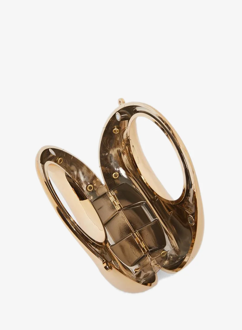 Styli  Metallic Handbag with Chain Strap for Women | Best Price UAE