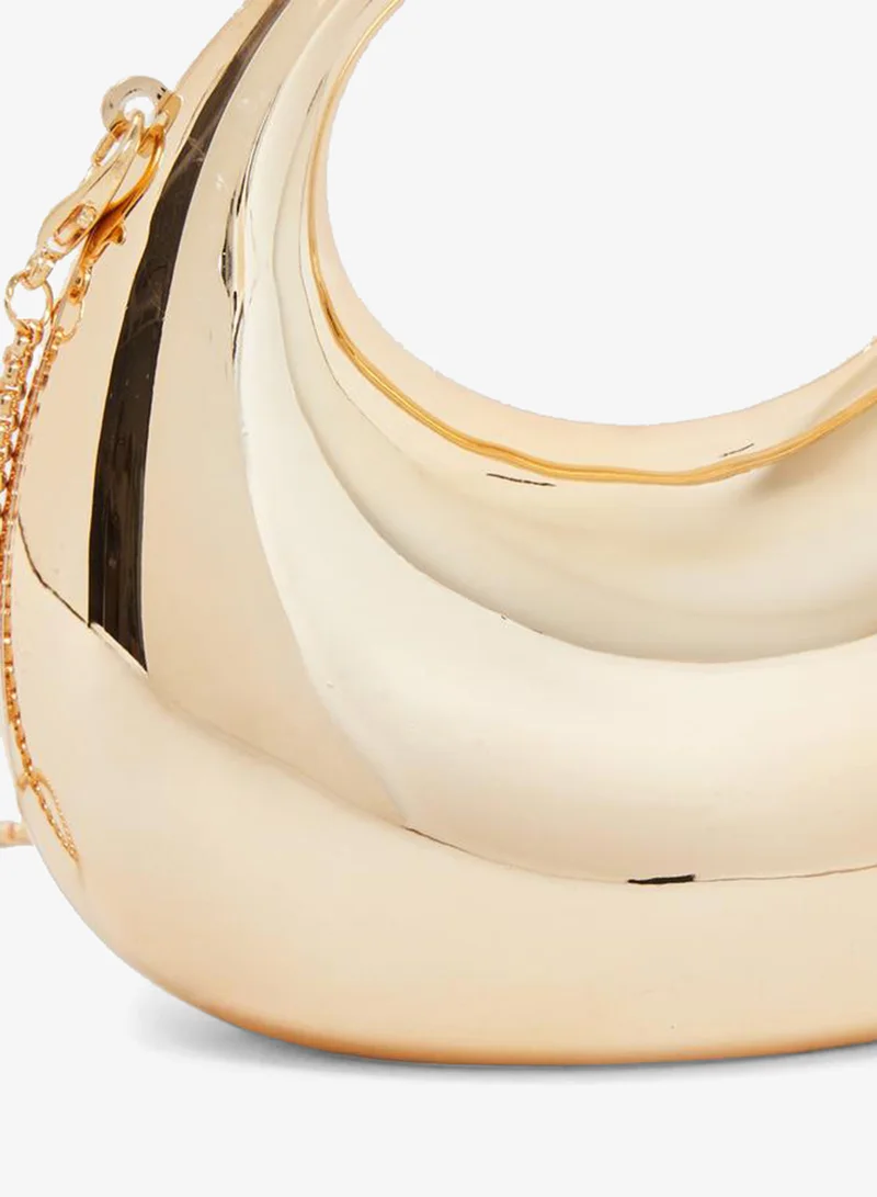 Styli  Metallic Handbag with Chain Strap for Women | Best Price UAE