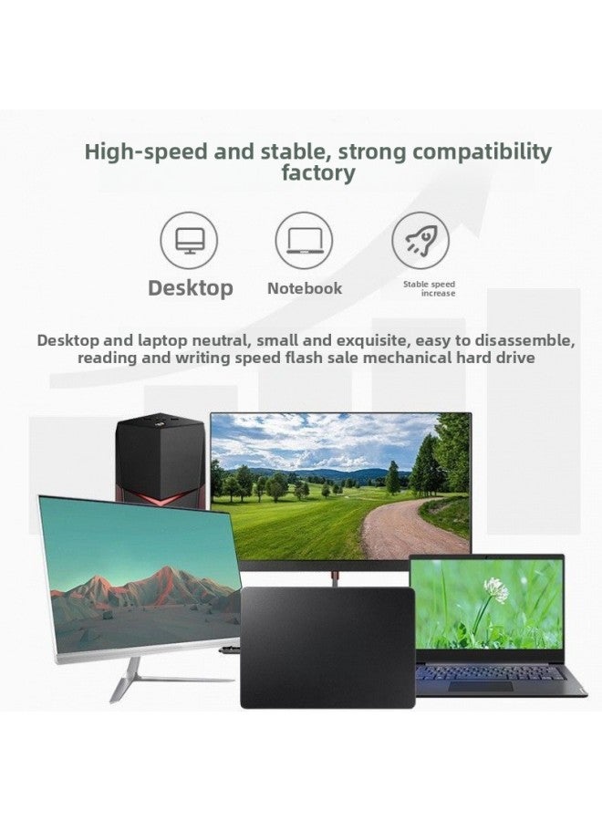 1TB SSD Solid State Drive Desktop Notebook Universal Sata3.0 Interface High-speed Mass Storage-Capacity:960gb-order Now As A Gift Package + Pre-installed Win10 System - Image 5