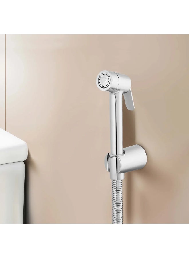 Colro Global Health Faucet Bidet Complete Set Mahendra Brass for Bathroom kitchen 1 meter and hook - Image 2