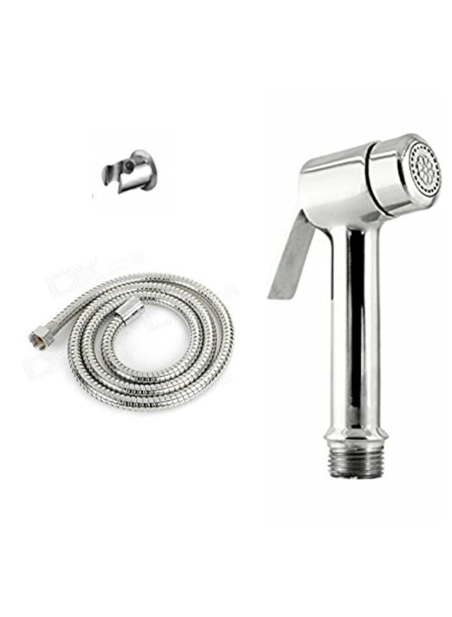 Colro Global Health Faucet Bidet Complete Set Mahendra Brass for Bathroom kitchen 1 meter and hook - Image 3