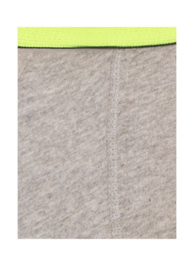 JOCKEY - Jockey Men Cotton Briefs Pack of 1 FP01 Grey Melange and Neon Yellow Large Grey Melange and Neon Yellow L - Image 1