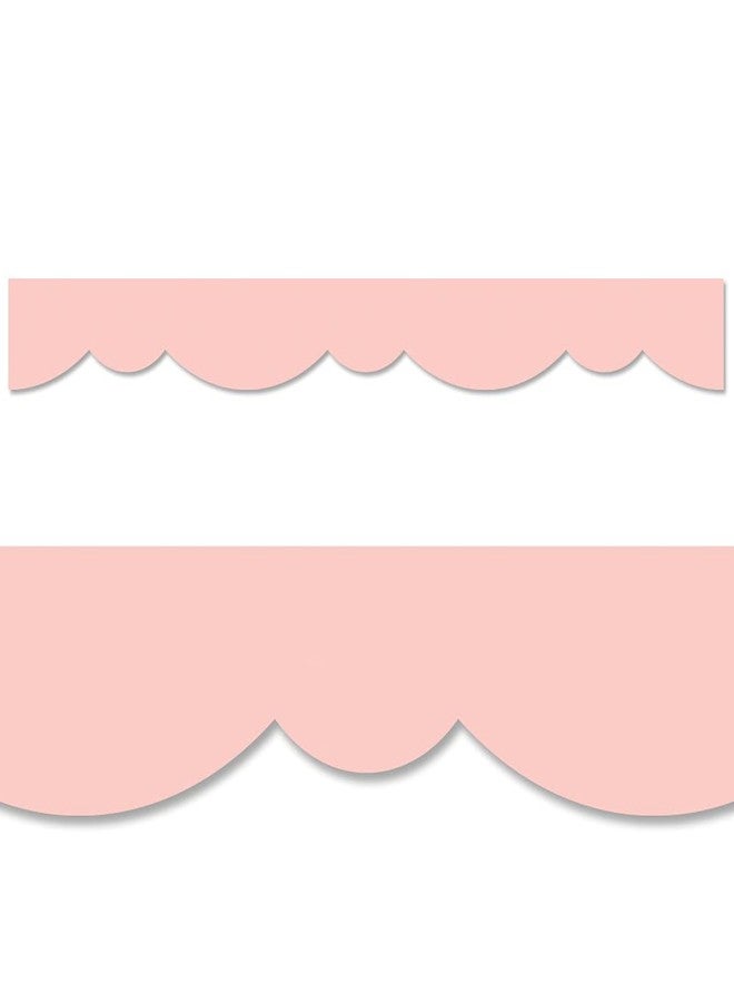 Creative Teaching Press CTP Blush Stylish Scallops Bulletin Board EZ Border (Creative Teaching Press 10527) - Image 1