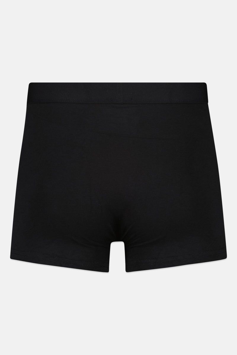 Lyle & Scott Men 3 Pack Brand Logo Trunks, Black - Image 3