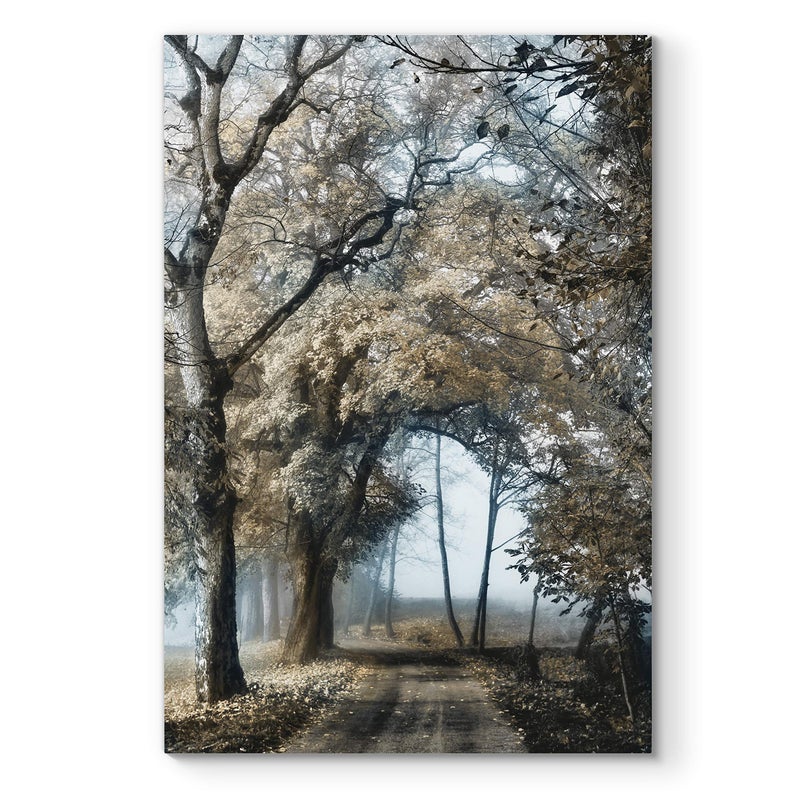 Renditions Gallery Canvas Nature Wall Art Modern Paintings & Prints Decor Romantic Secretive Forest Path Glam Artwork Wall Hanging for Bedroom Living Room Office Kitchen - 24"x36" LT06 - Image 5