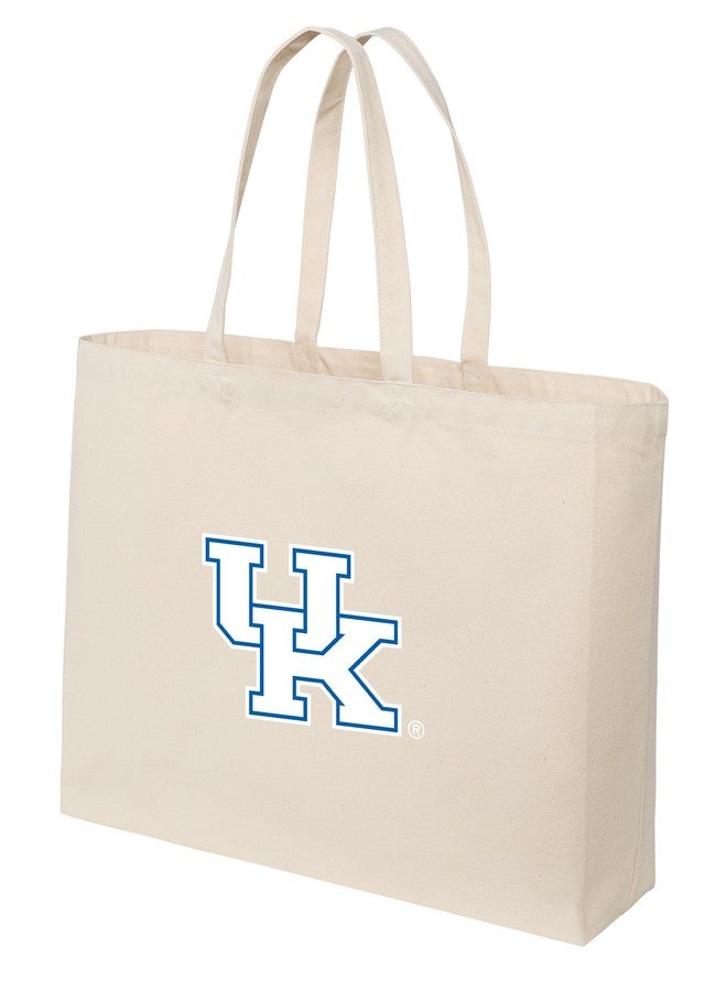 Broad Bay JUMBO University of Kentucky Tote Bag or Large Canvas Kentucky Wildcats Shopping Bag - Image 1