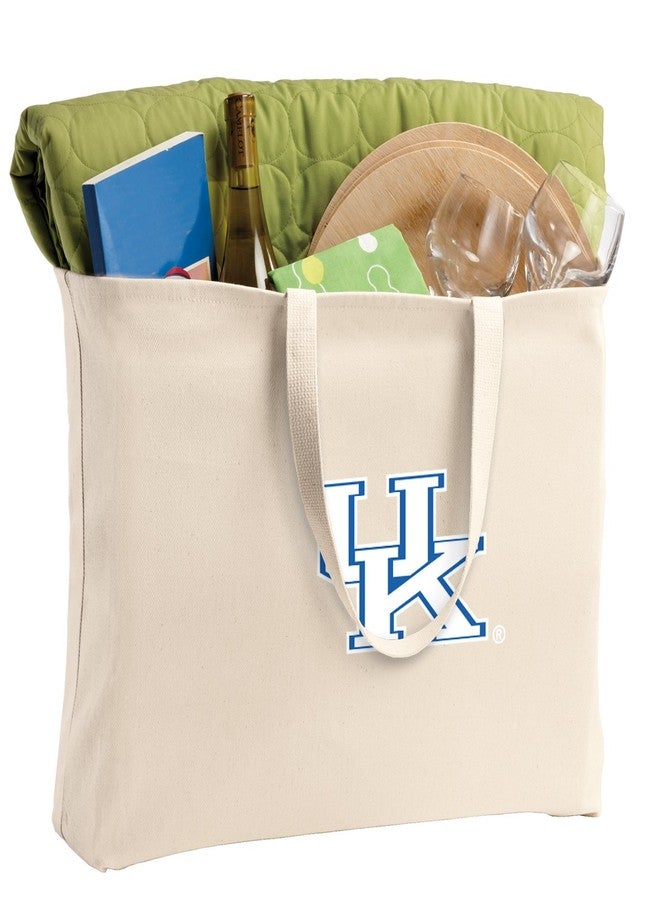 Broad Bay JUMBO University of Kentucky Tote Bag or Large Canvas Kentucky Wildcats Shopping Bag - Image 2