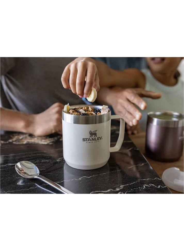 Stanley Classic Legendary Camp Mug 12oz Double-Wall Vacuum Insulated Stainless Steel Mug BPA-Free Dishwasher Safe One-Cup Brewer Compatible - Image 4