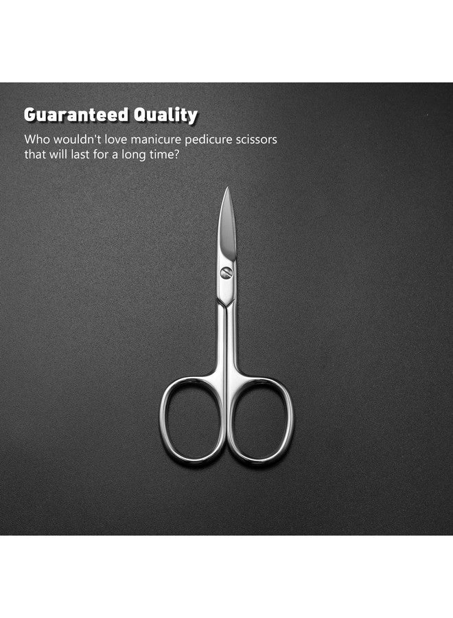 BEZOX Nail Scissors with Sharp Curved Blade - Nail Maintenance Toenail and Fingernail Scissor with Ergonomic Design for Men & Women - Image 2