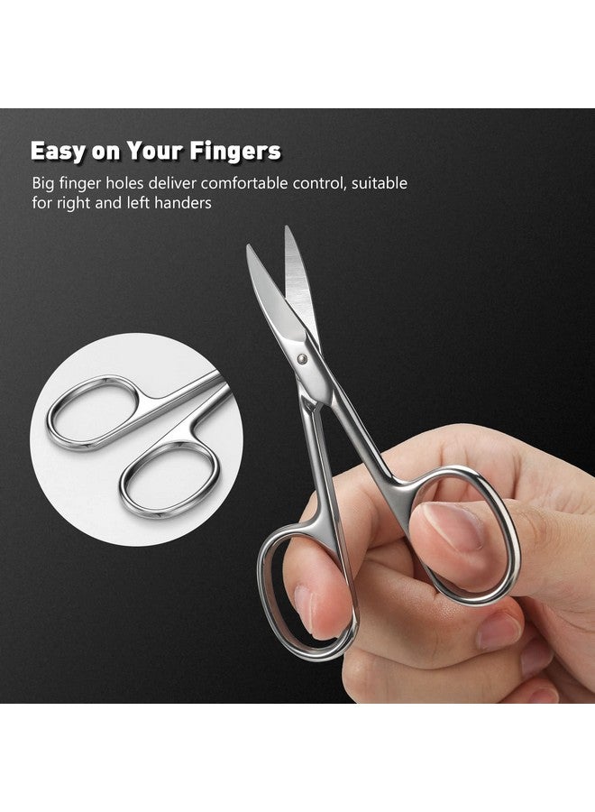 BEZOX Nail Scissors with Sharp Curved Blade - Nail Maintenance Toenail and Fingernail Scissor with Ergonomic Design for Men & Women - Image 5