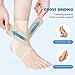 Galvaran Ankle Brace Adjustable Breathable Compression Ankle Supportfor Men and Women with Sprained Ankles Ankle Wrap Stabilizing Ligaments Plantar Fasciitis Relief - Image 4