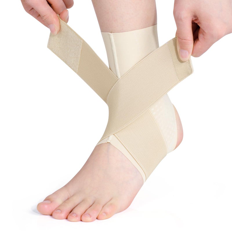 Galvaran Ankle Brace Adjustable Breathable Compression Ankle Supportfor Men and Women with Sprained Ankles Ankle Wrap Stabilizing Ligaments Plantar Fasciitis Relief - Image 3