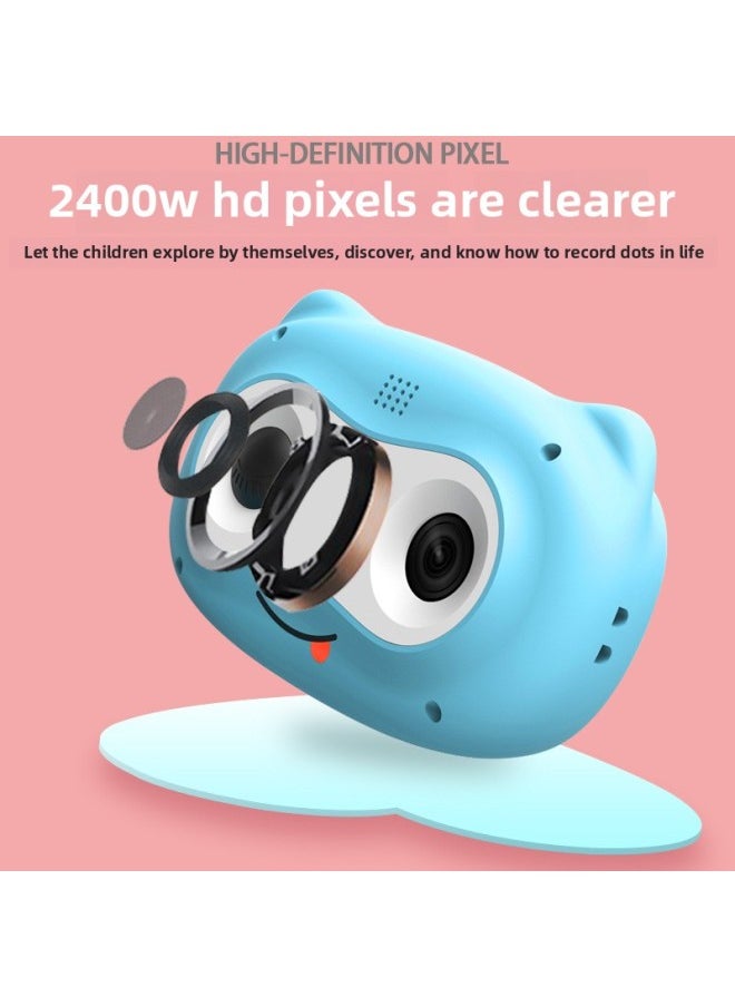 Generic HD Dual-camera Digital Children's Camera Can Take Pictures And Video Multi-function Mini SLR Camera Direct Sales-Body Color:X11 Puqing-Pink  - Image 3