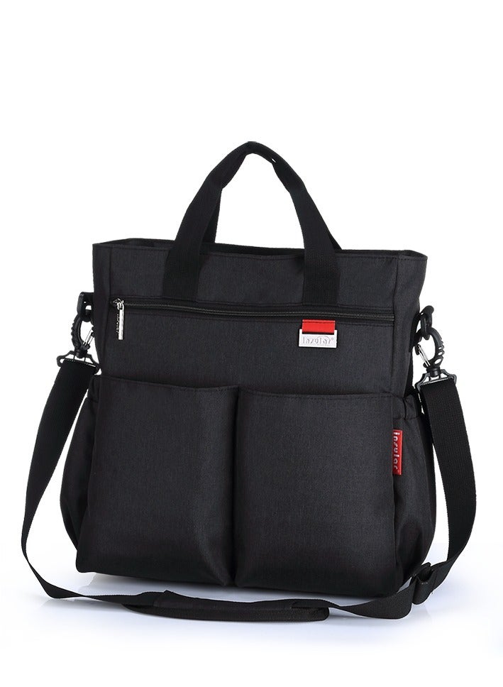 انسولار قدرة كبيرة قابلة للتحويل ماء الكتف دائم حقيبة حفاضات الطفل - Image 3