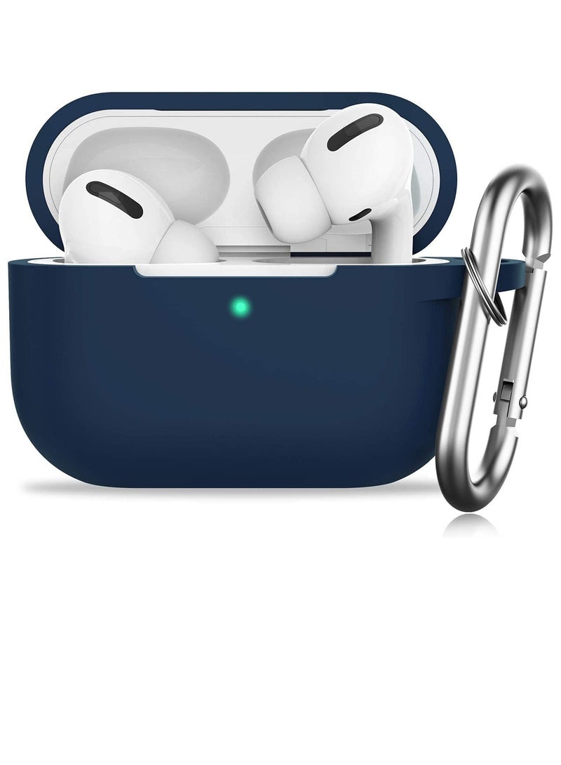 MIGOFAST Compatible with AirPods Pro 2 Case Cover 2022 and Airpods Pro Case 2019 Silicone Cover for Airpods Pro 1st and Airpods Pro 2nd for Women Blue - Image 1