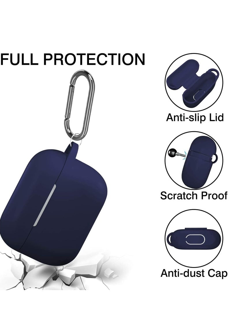 MIGOFAST Compatible with AirPods Pro 2 Case Cover 2022 and Airpods Pro Case 2019 Silicone Cover for Airpods Pro 1st and Airpods Pro 2nd for Women Blue - Image 2