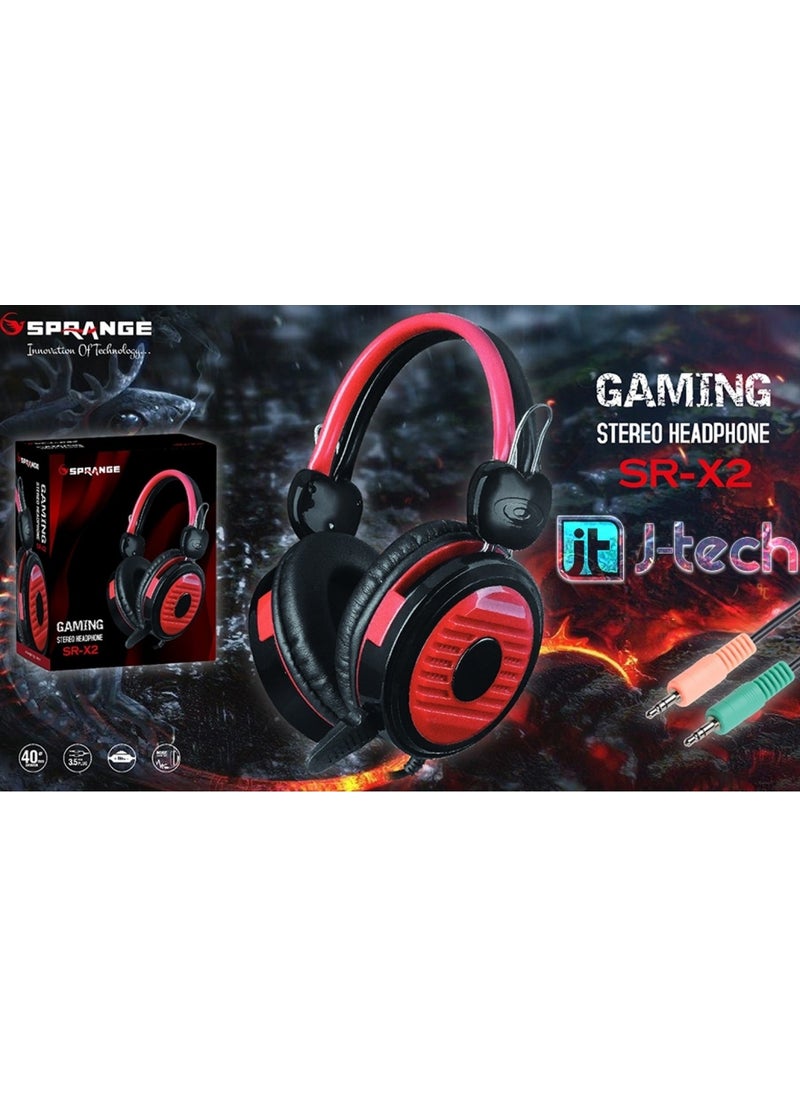 Sprange Sr-X2 Pro Gaming Headset with Microphone  - Image 5