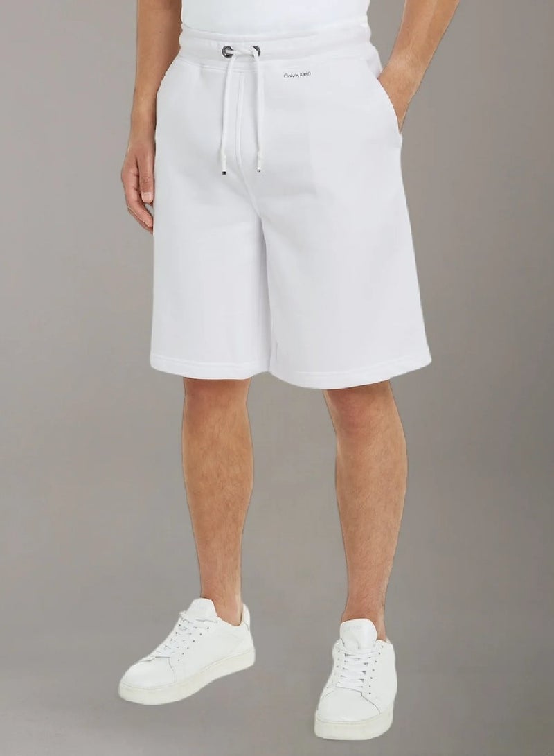 CALVIN KLEIN Cotton Modal Jogger Shorts - Image 1