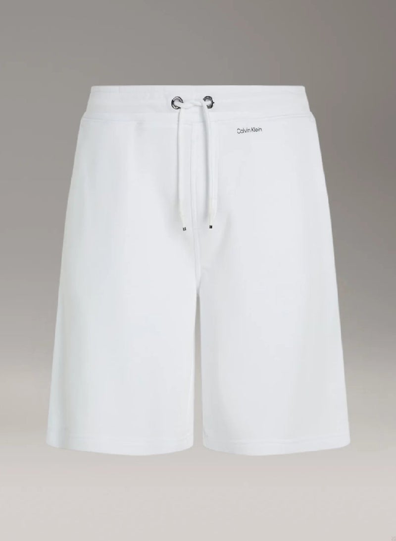 CALVIN KLEIN Cotton Modal Jogger Shorts - Image 4