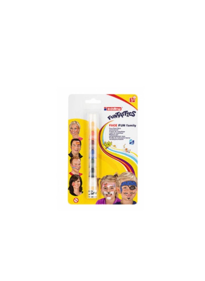 Edding - Face paints for children 7 natural colors - Image 1