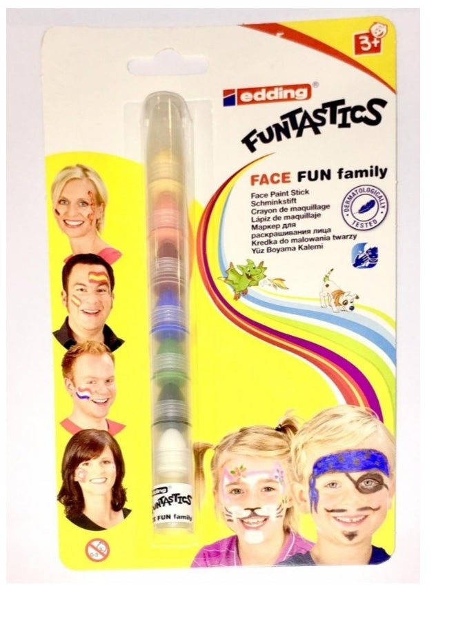 Edding - Face paints for children 7 natural colors - Image 1