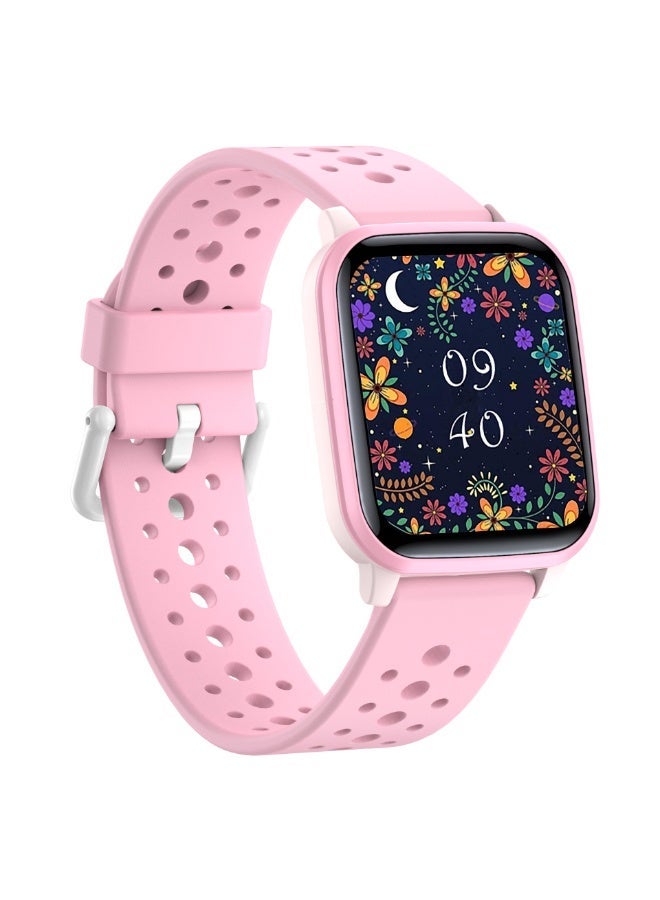 Kids Smart Watch with Sleep Mode, 20 Sports Modes, 5 Games, and Pedometer - Fun Birthday Gift for 4-16 Year-Olds (Pink) - Image 2