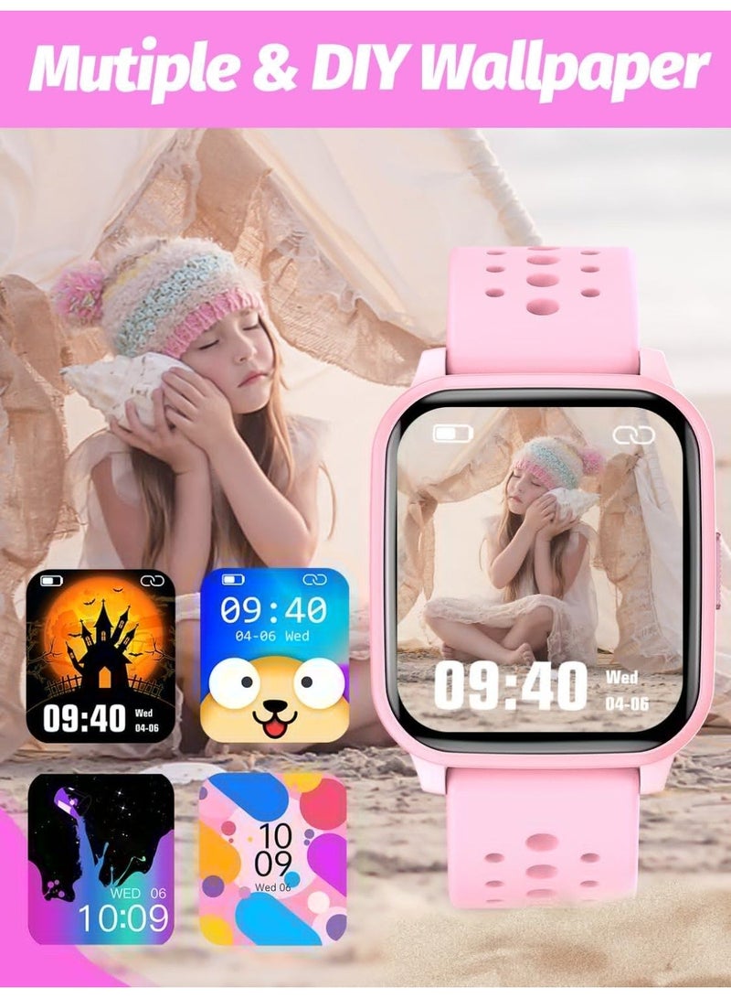 EVEREEN Kids Smart Watch for Boys Girls Age 6-16, Fitness Tracker Watch with Sleep Monitor, Heart Rate Monitor & Pedometer, 20 Sports Modes, 5 Educational Games, Touch Screen Activity Tracker, Smart Watch Gift for Kids - Image 5
